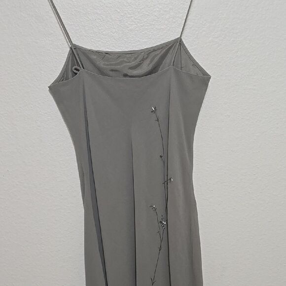 Banana Republic y2k Green Buttoned Slip Dress for Cocktail - Picture 5 of 9